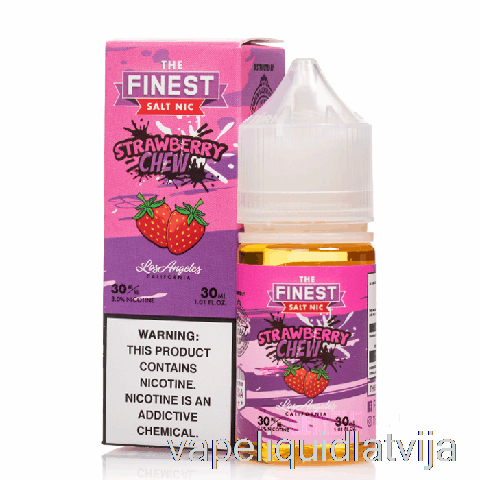 Zemeņu Košļājamā Košļājamā - Labākā Konfekšu Izdevuma Sāls Nic - 30ml 30mg Vape šķidrums